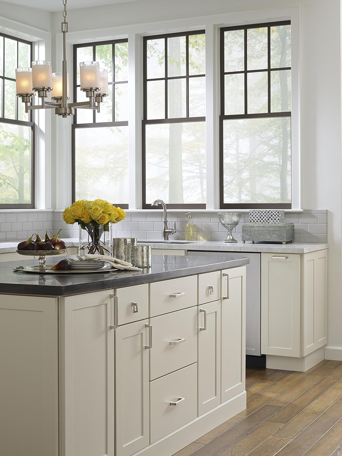 Amerock BP55274PN Blackrock Cabinet Pendant Polished Nickel 1-13/16" Length