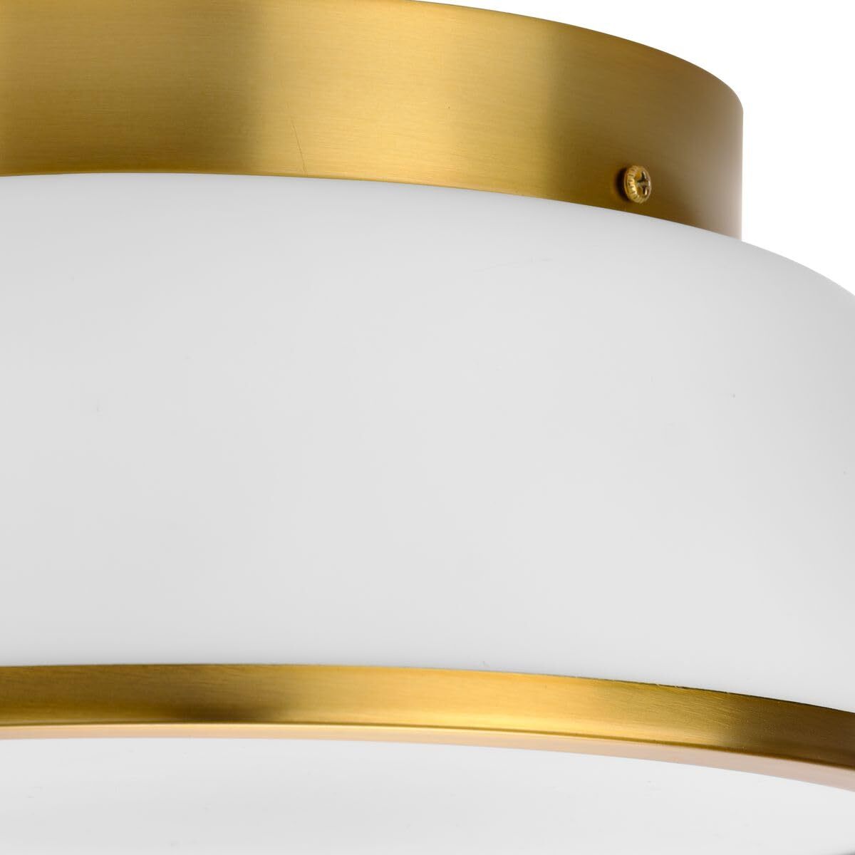 Progress Lighting P350255-109 Two-Light Brushed Bronze 11-1/4" Flush Mount Light