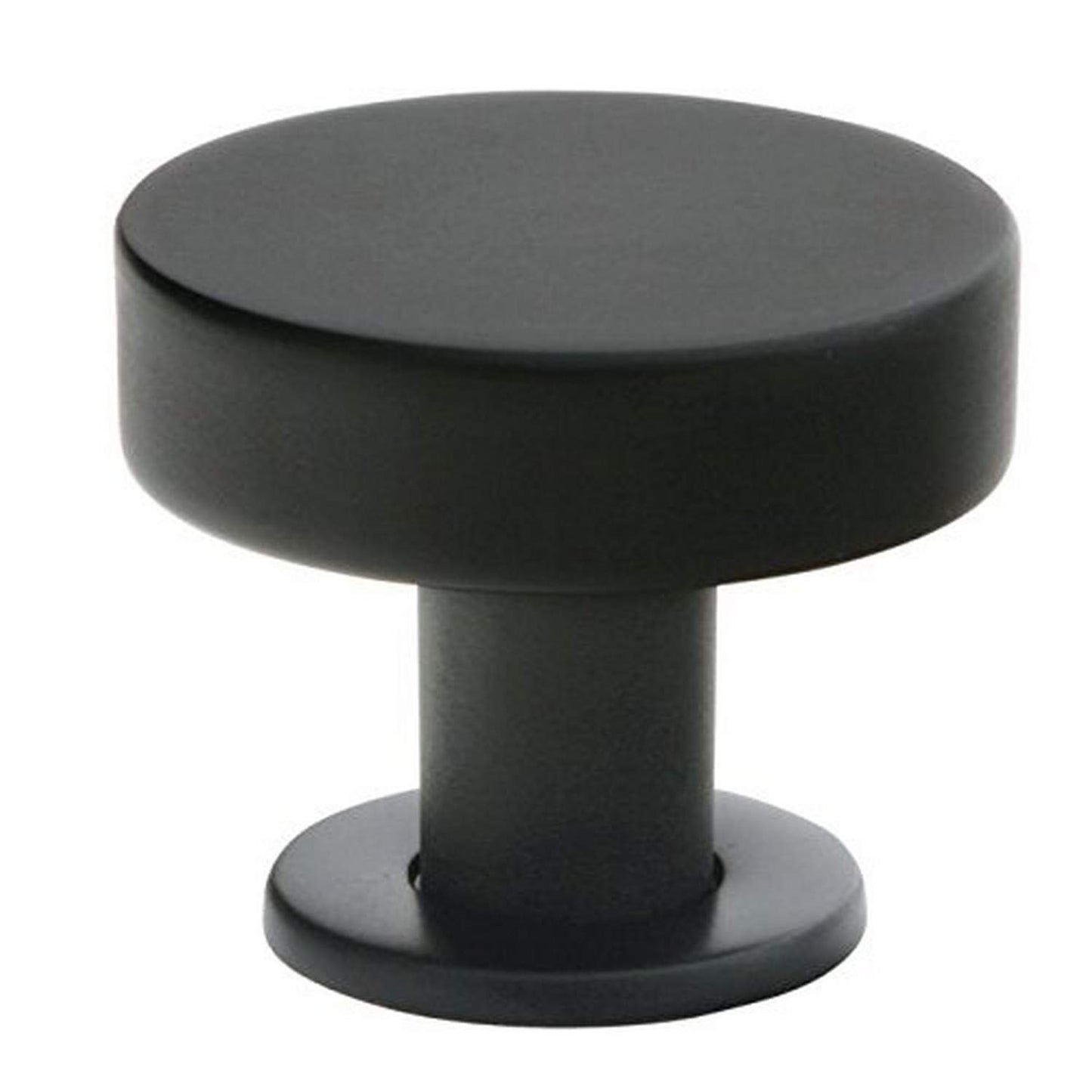 Emtek 86323US19 Cadet 1.75 Cabinet Knob - Flat Black