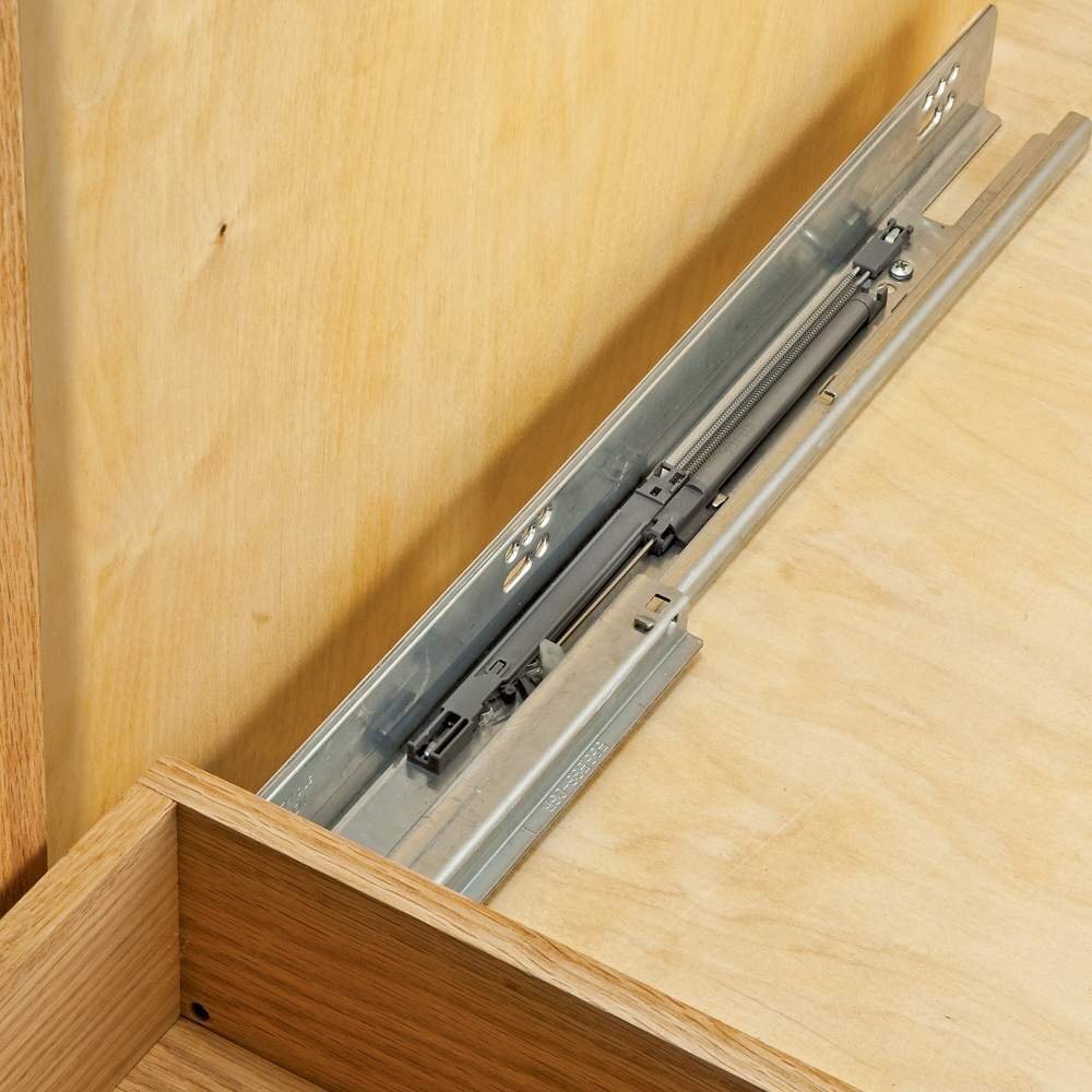 BLUM 563H4570B Tandem Plus Blumotion 18" Drawer Runner Pair for Face Frame