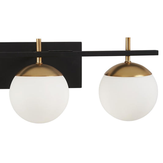 GEORGE KOVACS P1353-618 Alluria Vanity Bath Light, 3-Light, 8.5-in H x 24-in W
