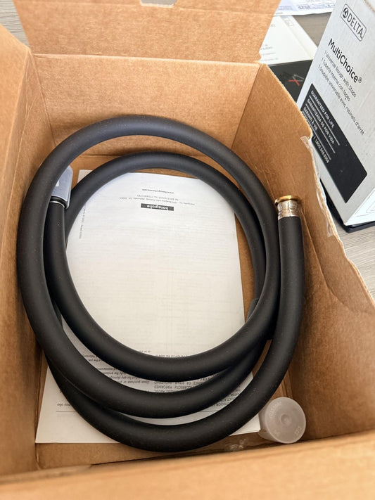 hansgrohe Techniflex Handheld Shower Hose 63" Matte Black, 28276673