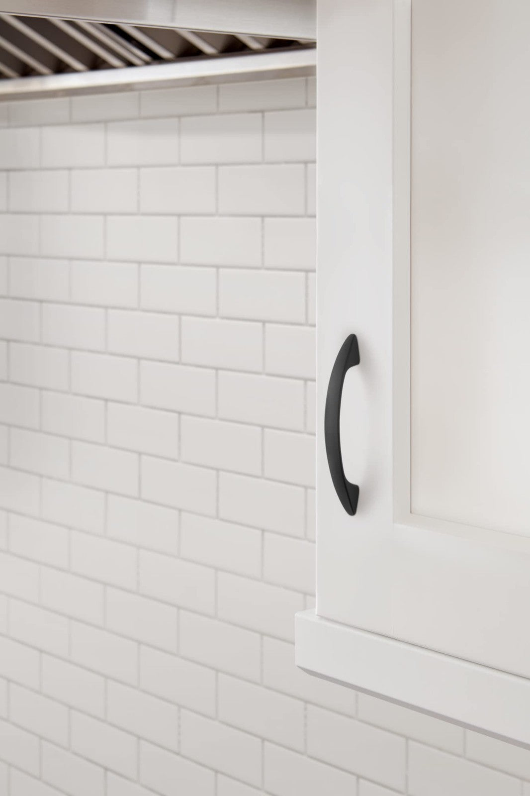 Amerock BP37355MB Cohasset 3" Center to Center Arch Cabinet Pull - Matte Black