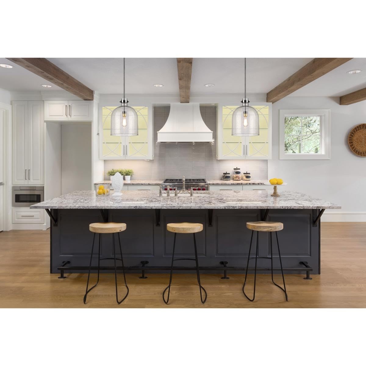 Z-Lite 817-12PN Pearson Chandelier, 1-Light 100 Watts, Polished Nickel