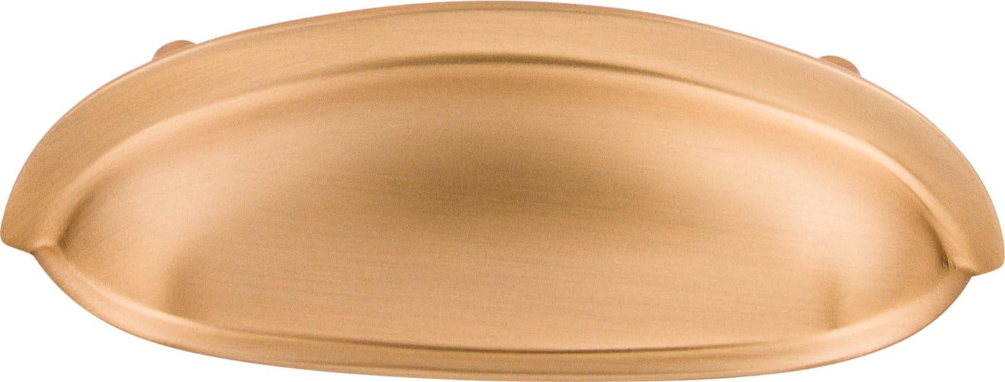 Top Knobs M360 Somerset Collection 3" Somerset Cup Pull, Brushed Satin Nickel