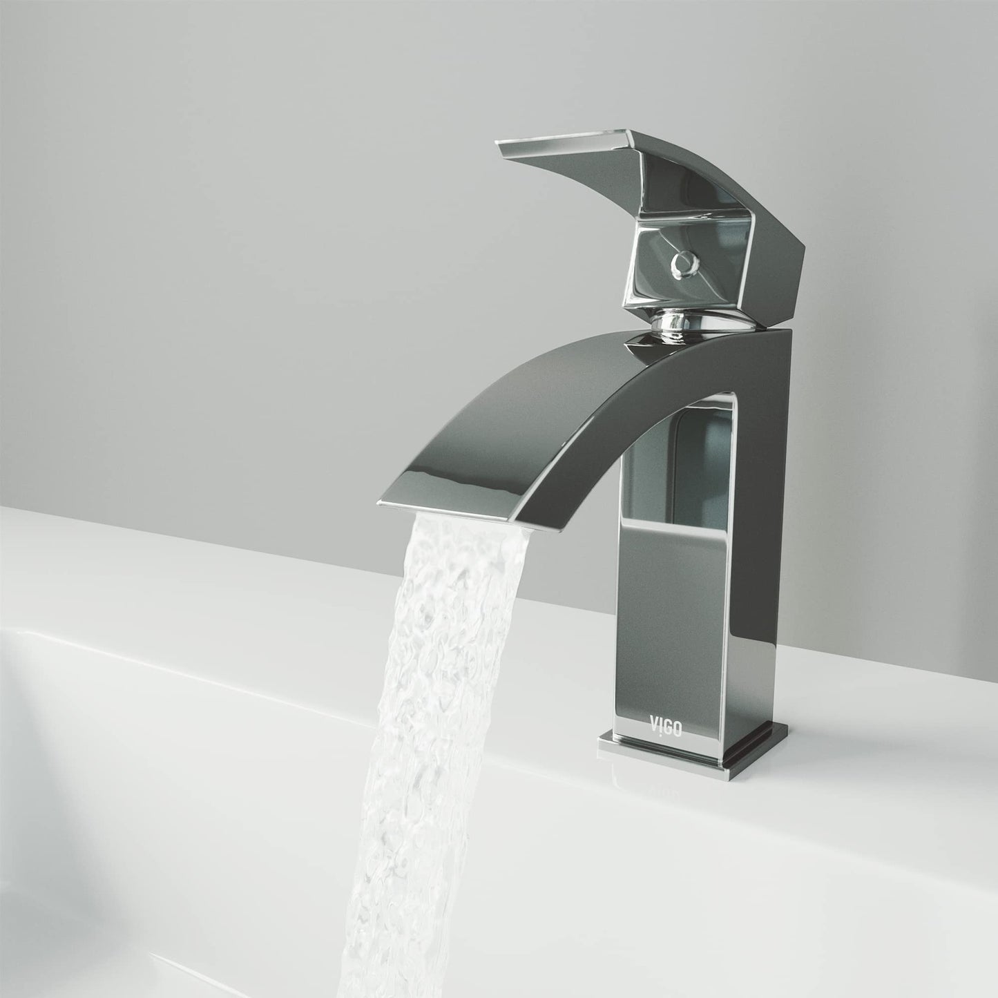 Vigo VG01015CH Lavatory Faucet - Single Hole - Chrome