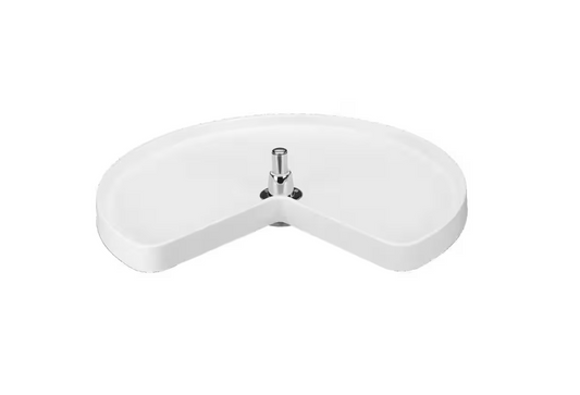 REV-A-SHELF Polymer Kidney 1-Shelf Lazy Susan 24 inch