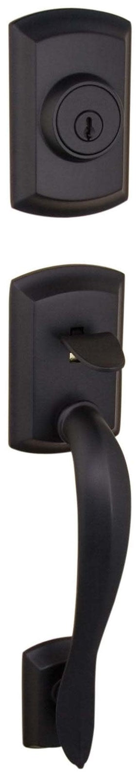 Kwikset 800AVHLIP-S.STRKP Avalon Sectional Single Cylinder Keyed Entry Exterior