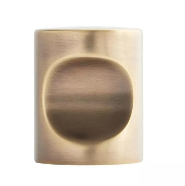 Signature Hardware SH551075AB Orvin Brass Whistle Cabinet Knob - Antique Brass