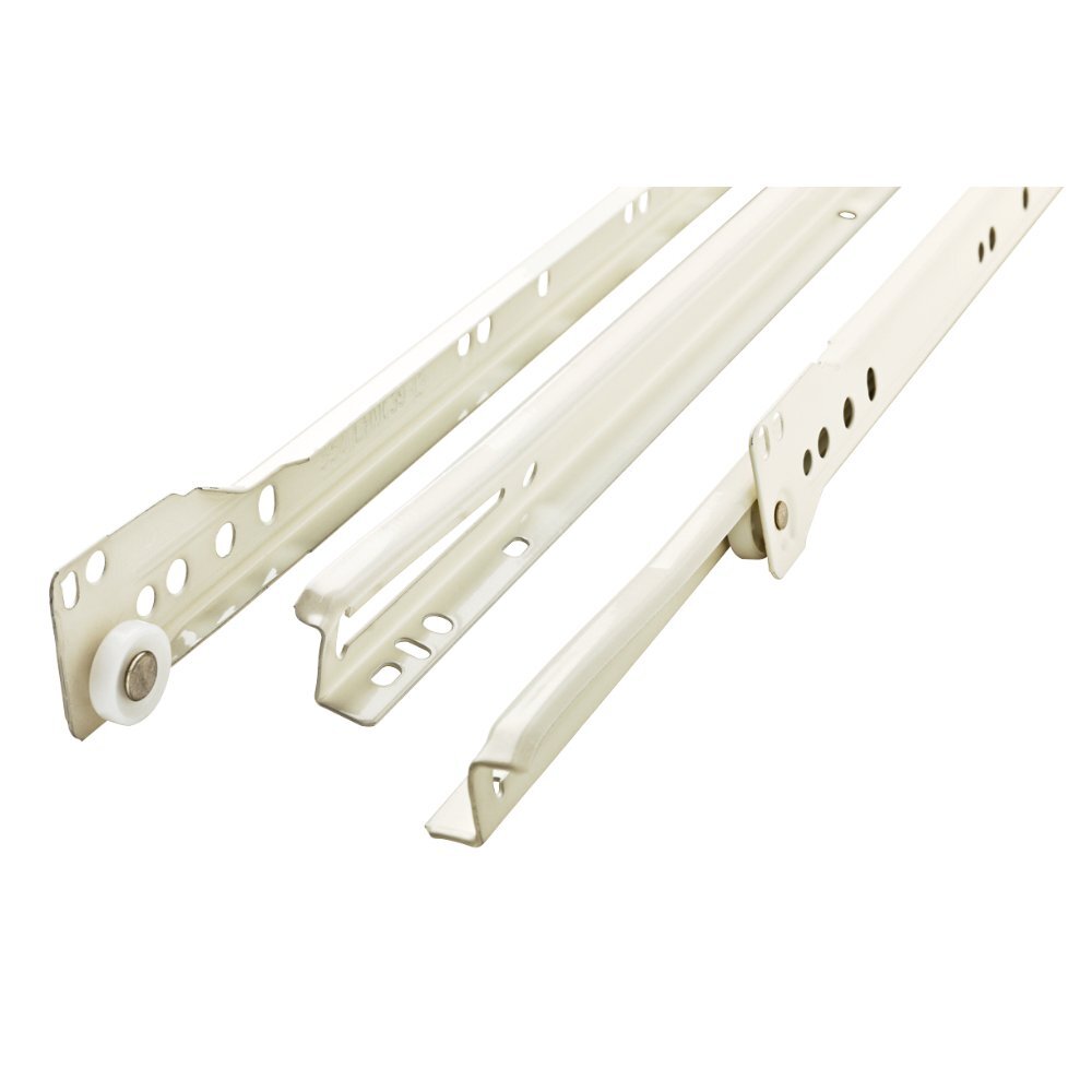 Liberty D68822C-W-TS 22-Inch Bottom Mount Drawer Slide