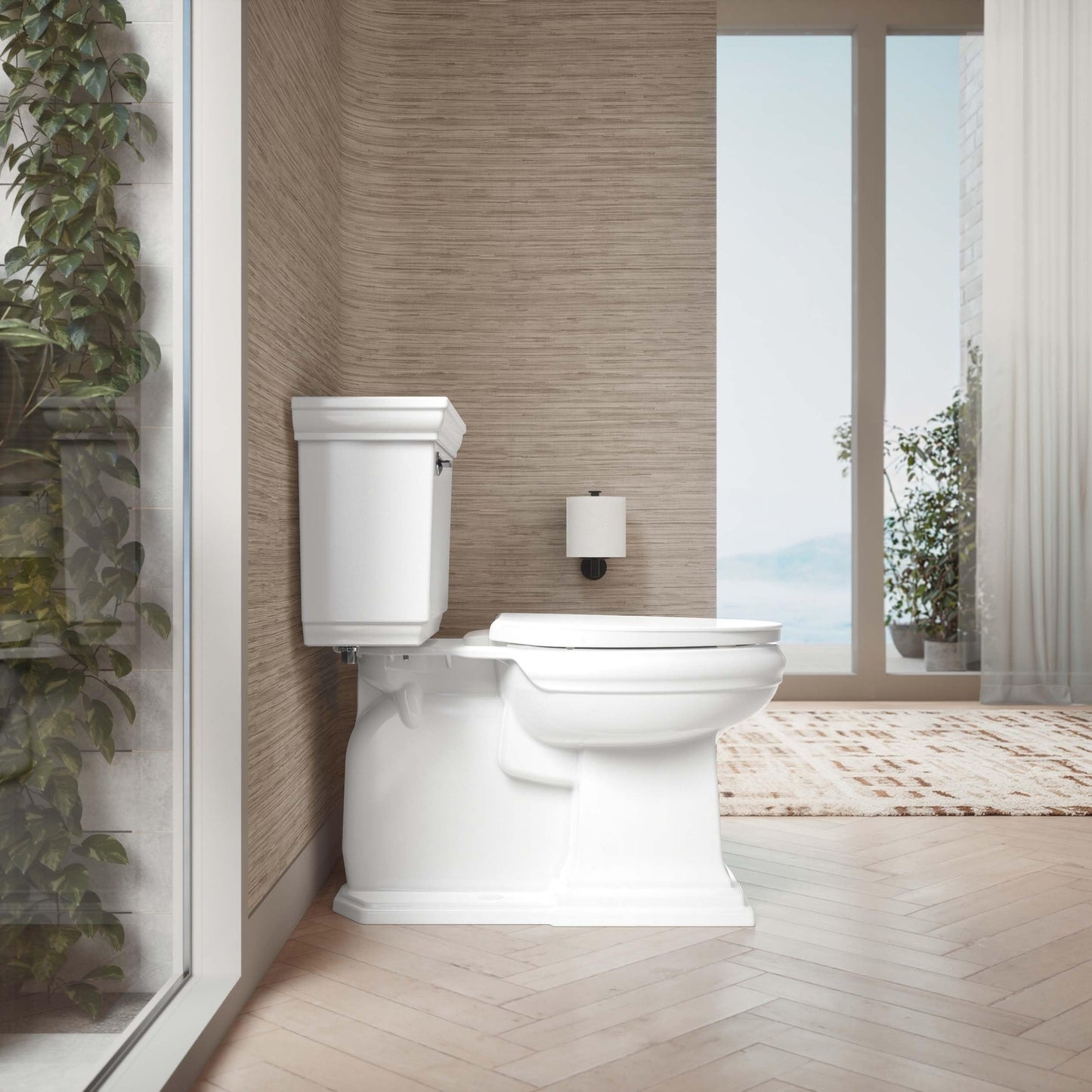 KOHLER K-26801-0 Impro ReadyLatch Quiet Close Elongated Toilet Seat, White