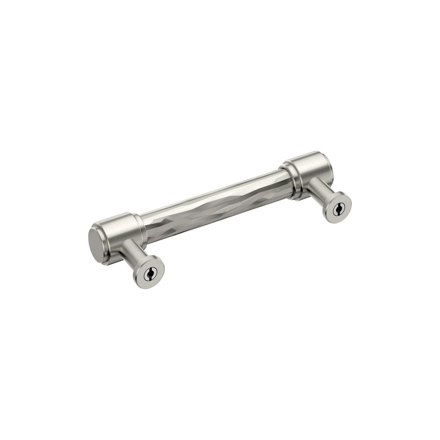 Amerock BP37537CZ Lazzara 3-3/4" C2C Hammered Bar Cabinet Pull-Champagne Bronze