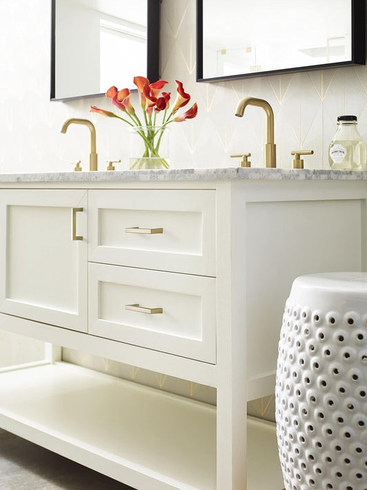 Amerock BP36578BBZ Cabinet Pull Golden Champagne 3" C2C