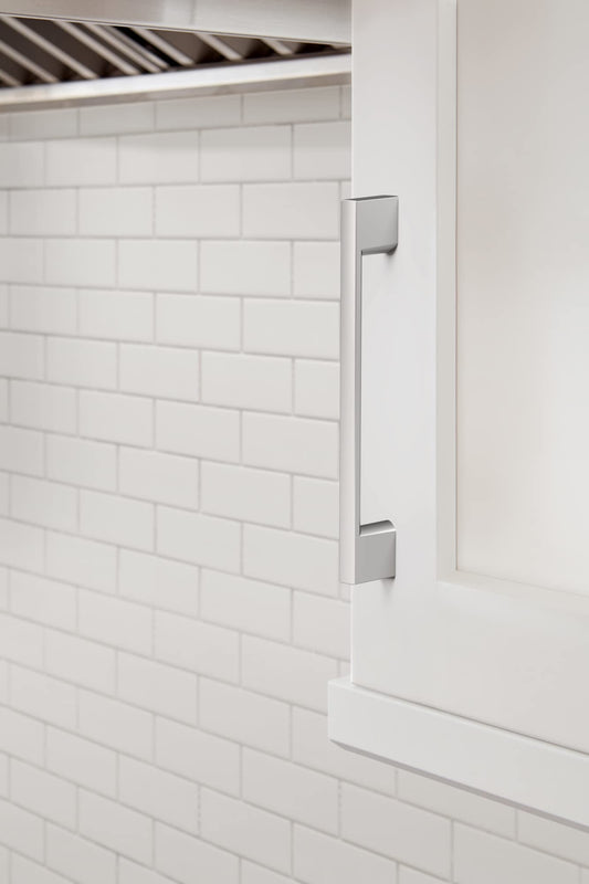 Amerock BP37132G10 Mariposa 5-1/16" C2C Handle Cabinet Pull-Brushed Satin Nickel