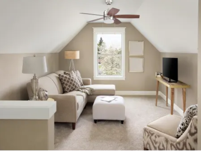 Miseno MCF31307 44" 5 Blade LED Indoor Ceiling Fan - Nickel