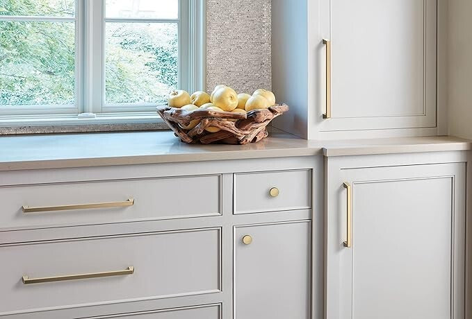 Amerock BP55282CZ | Champagne Bronze Cabinet Pull | 8" (203 mm) Center-to-Center