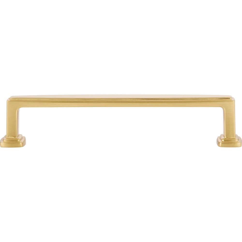 Jeffrey Alexander 128 mm Center-to-Center Brushed Gold Richard Cabinet Pull