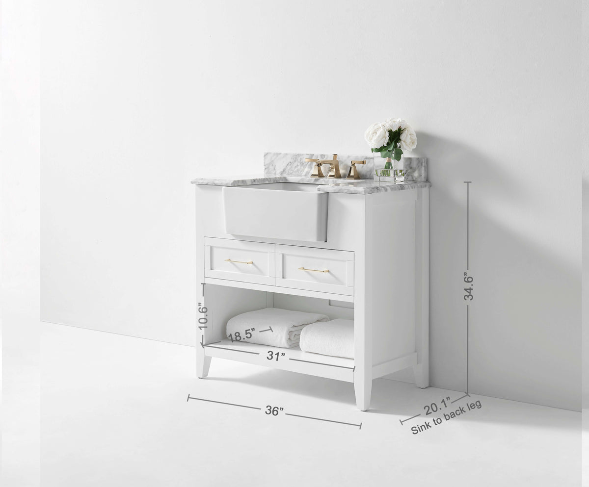 Hayley 36" Bath Vanity Set - view 4