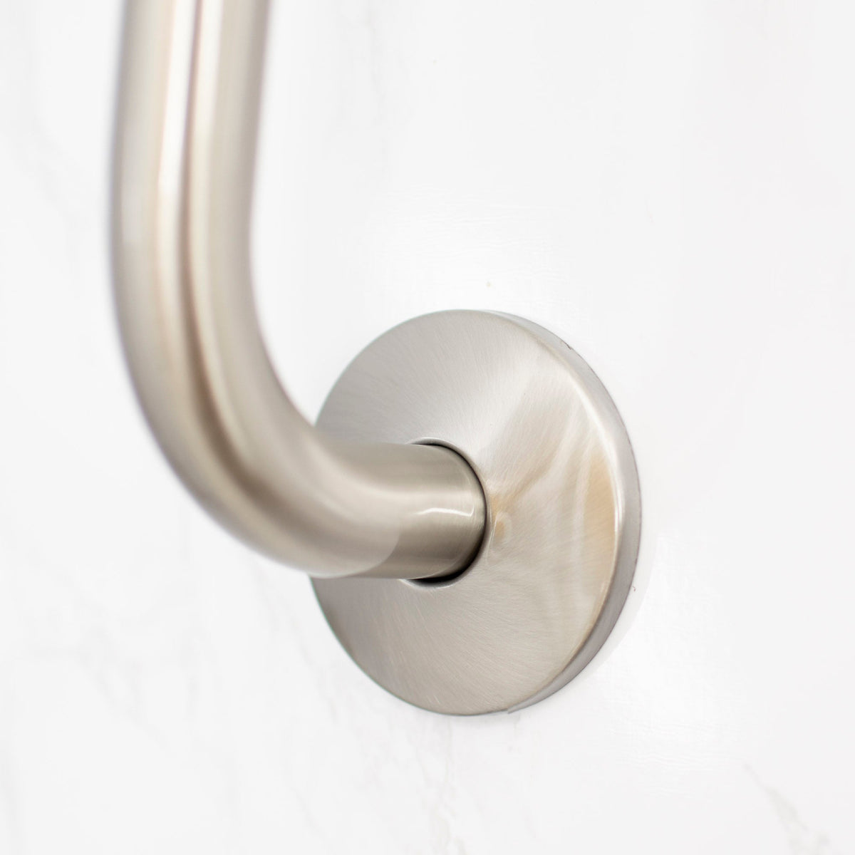 16 in. High-Arc Hook Shower Head Extension Arm (Brushed Nickel Finish) - view 8