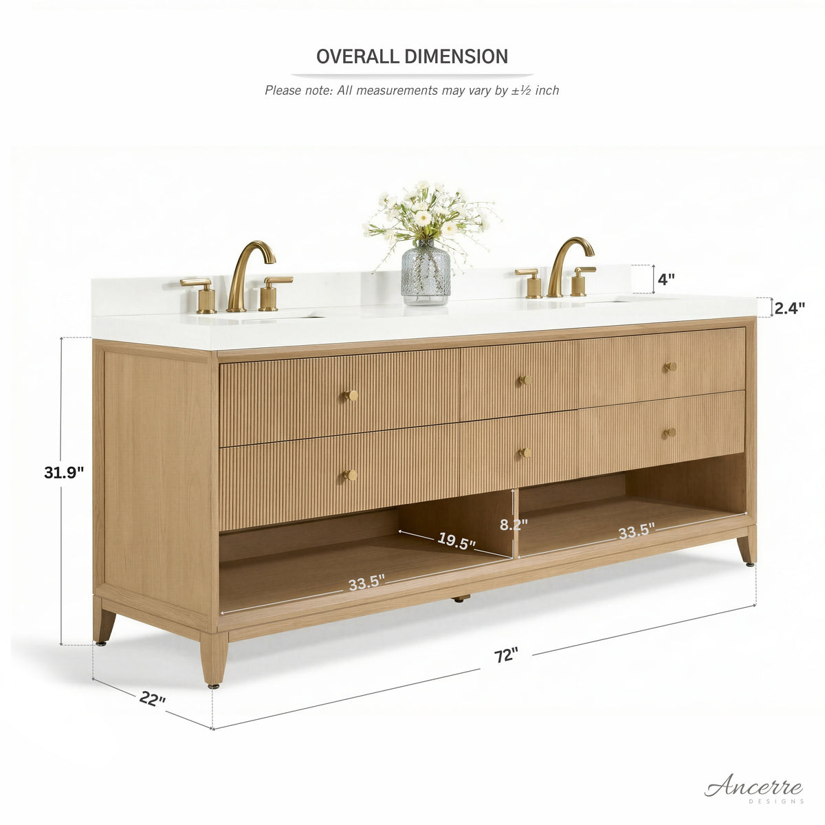 Momo 72" Bath Vanity Set - view 5