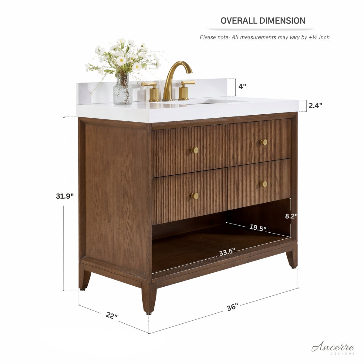 Momo 36" Bath Vanity Set - view 26