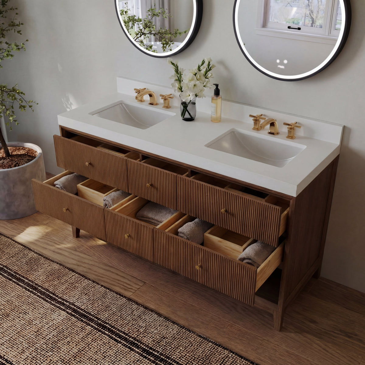 Momo 60" Bath Vanity Set - view 29
