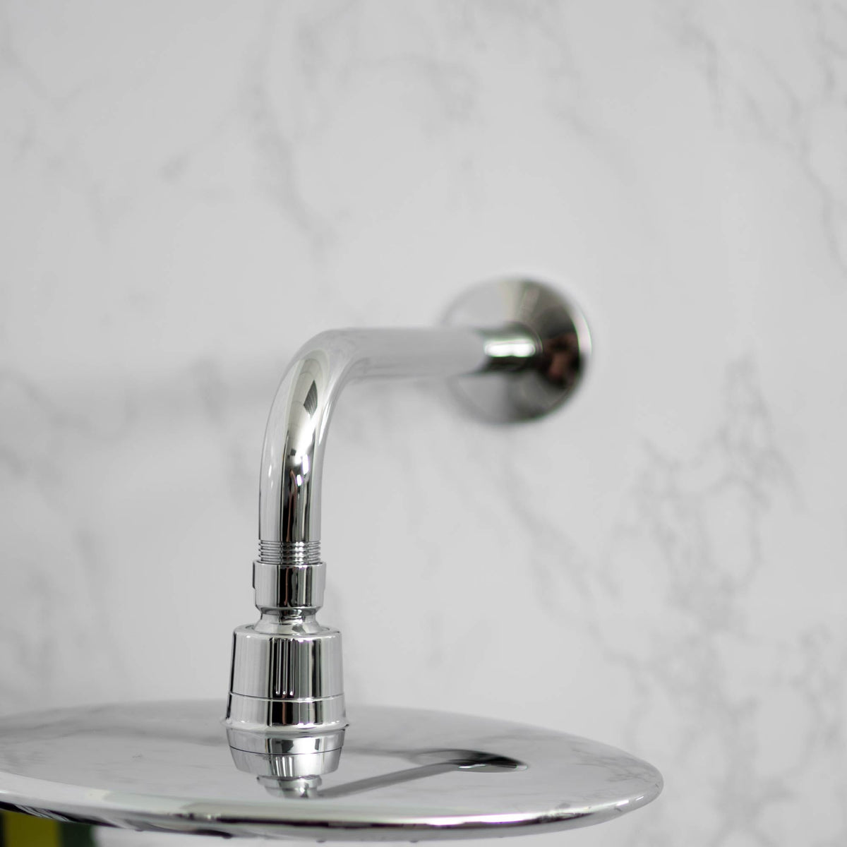 12 in. L-Shaped Shower Head Extension Arm (Chrome Finish) - view 8