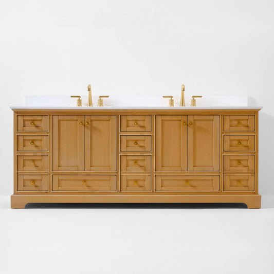 Audrey Bathroom Vanity in Sienna Finish - view 2