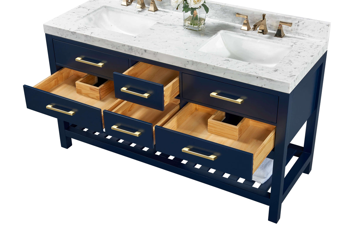 Elizabeth 60" Bath Vanity Set - view 40