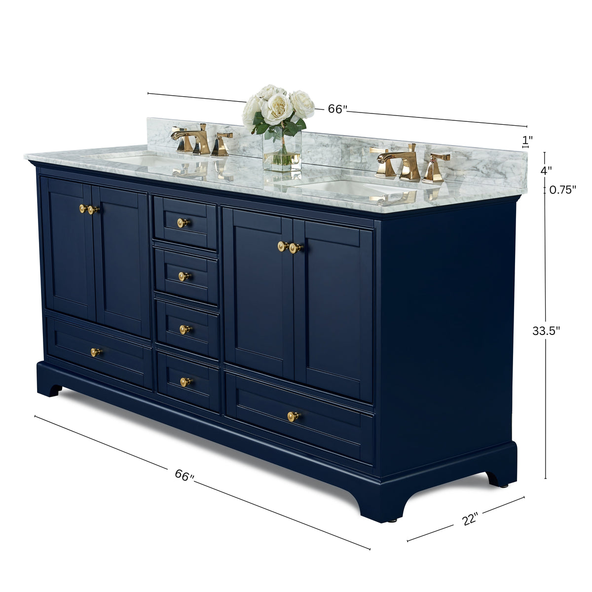 Audrey 66" Bath Vanity Set - view 34