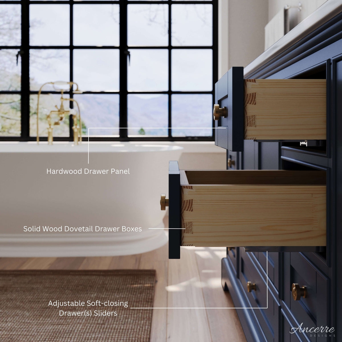 Audrey 72" Bath Vanity Set - view 36