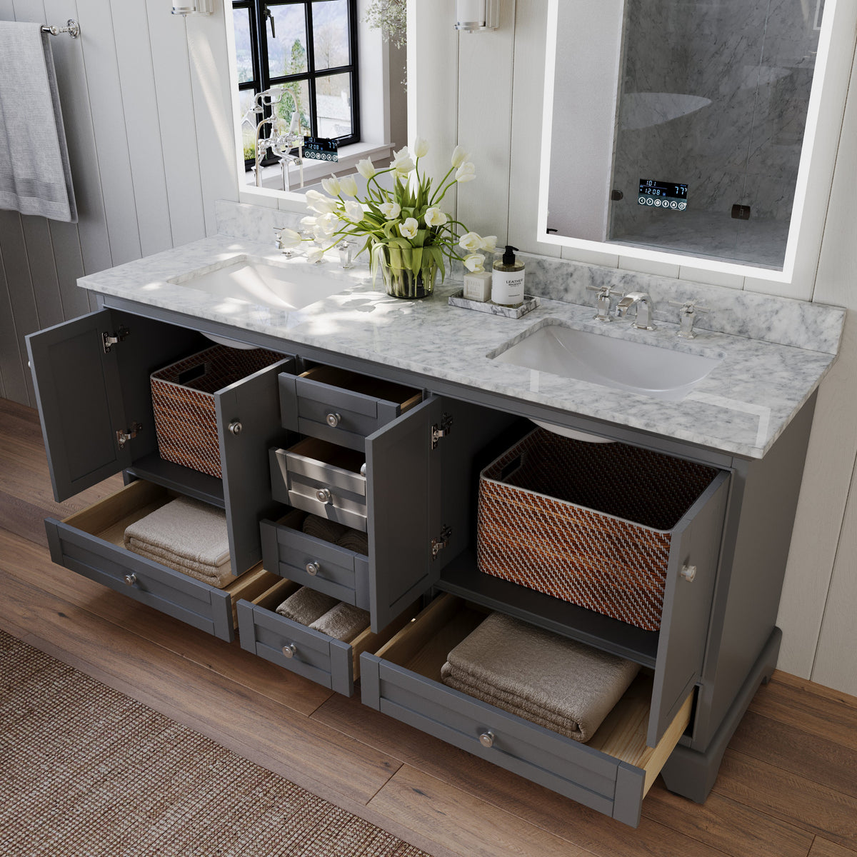 Audrey 66" Bath Vanity Set - view 25