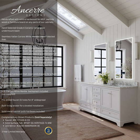 Audrey 72" Bath Vanity Set - view 2