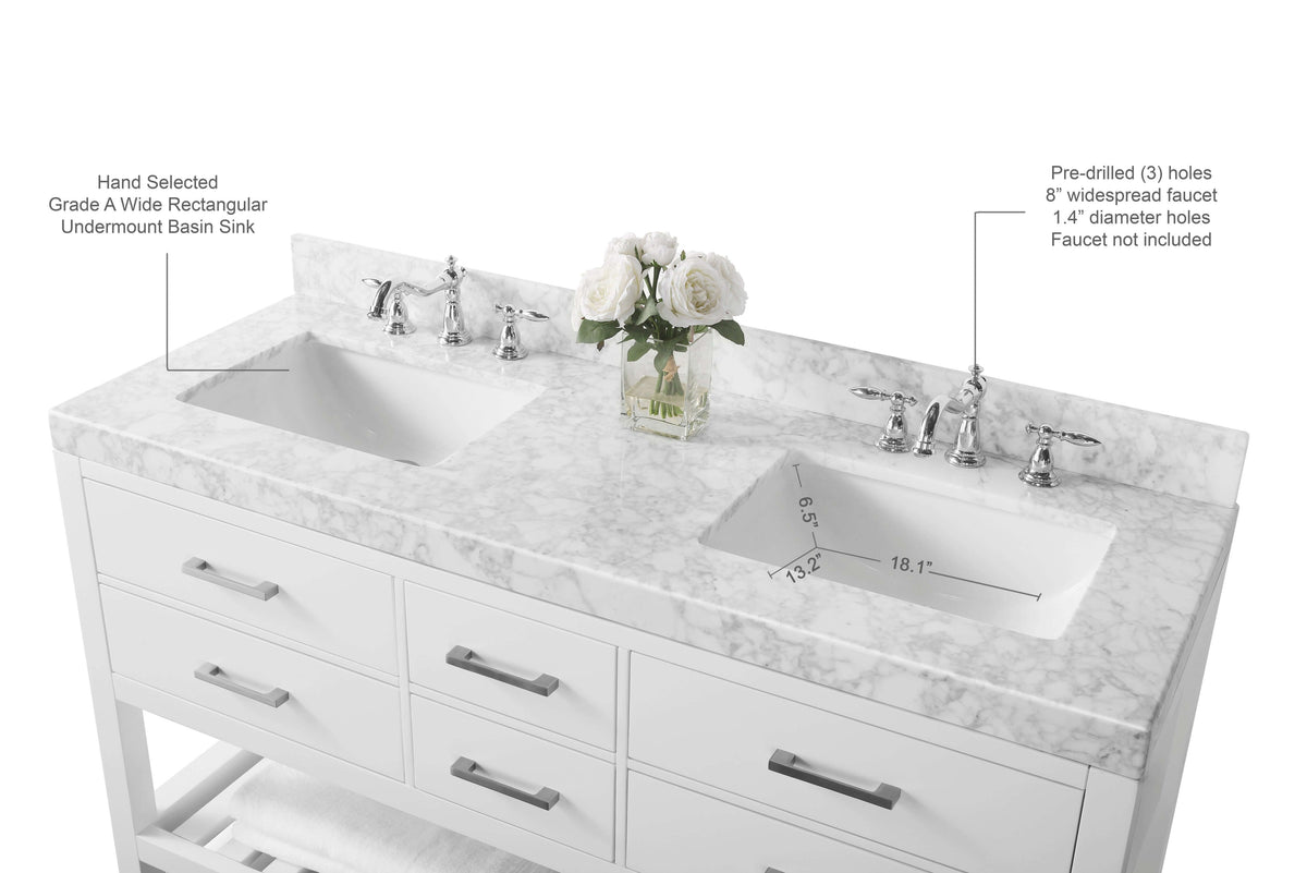 Elizabeth 60" Bath Vanity Set - view 5