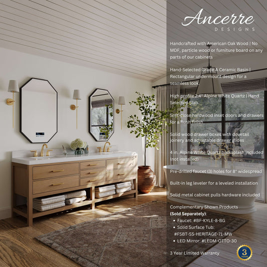 Elizabeth 84" Bath Vanity Set - view 2