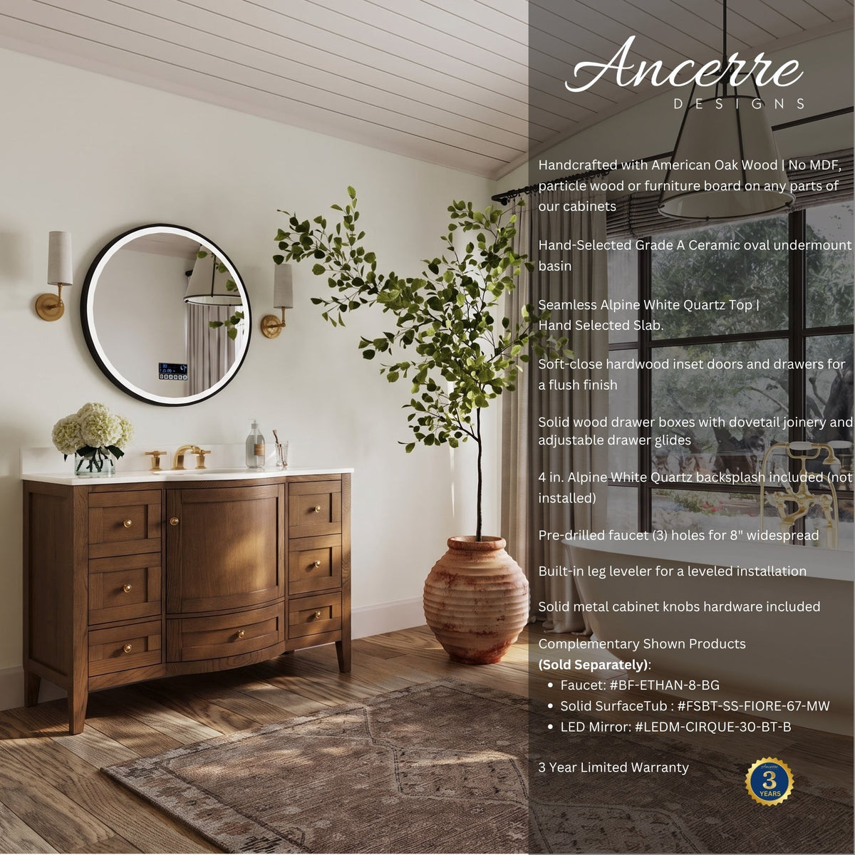 Lauren 42" Bath Vanity Set - view 16