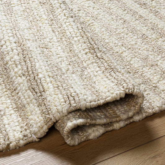 The Ivory Hand Woven Rug - view 2
