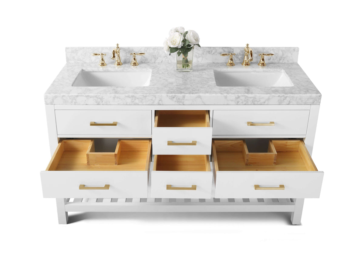 Elizabeth 60" Bath Vanity Set - view 20