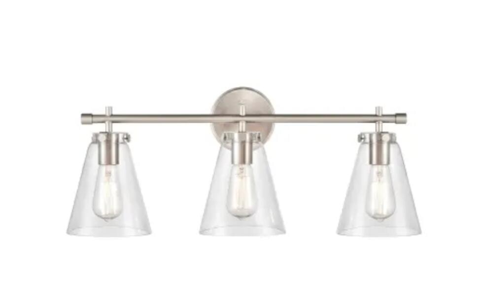 Millennium Lighting 8123-BN Aliza 3 Light 26" Wide Vanity Light - Brushed Nickel