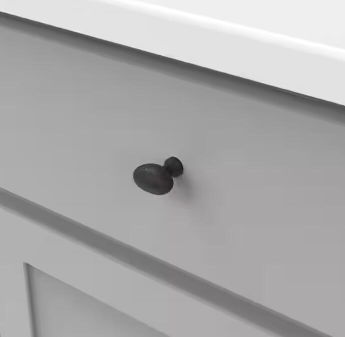 Hickory P3054-OBH Williamsburg 3/4" Oil Rubbed Bronze Highlighted Cabinet Knob