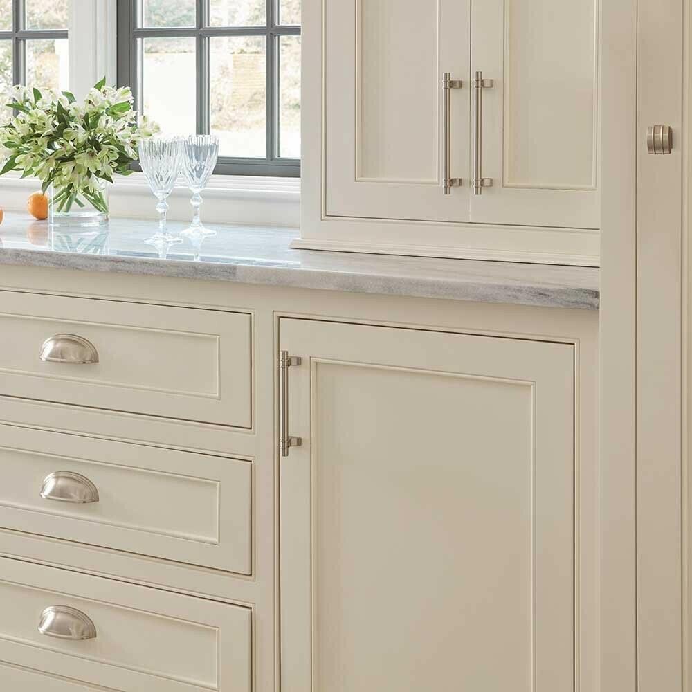 Amerock BP36640G10 Ashby 3 & 4-Inch Satin Nickel Cup Cabinet Pull