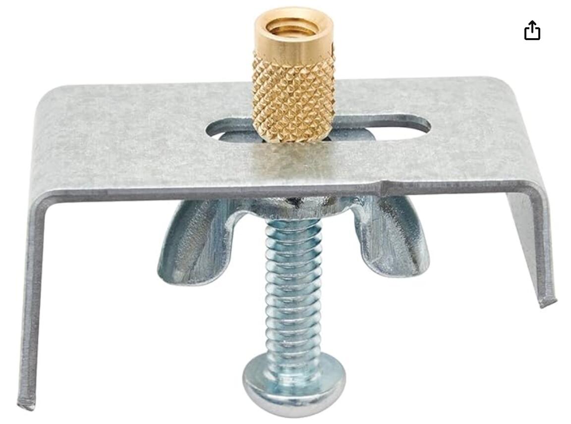 BLANCO 440851 Installation Clips for Undermount Silgranit Sinks, Stainless Steel