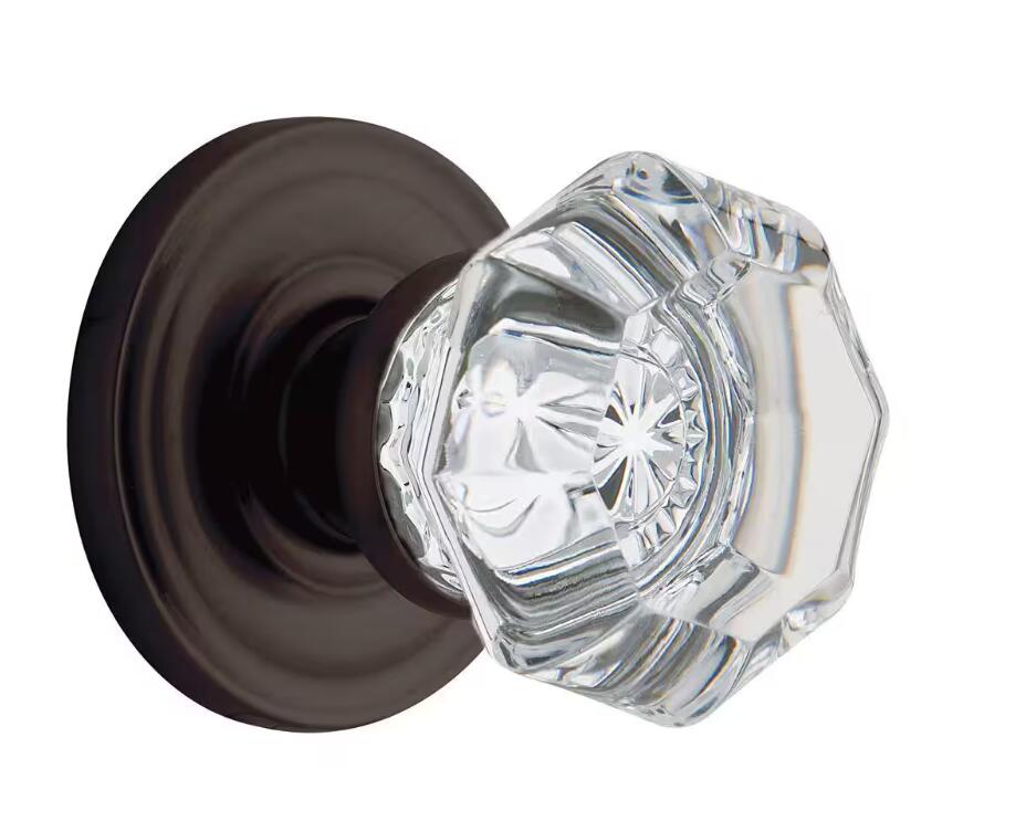 Baldwin Filmore Venetian Bronze Bed/Bath Crystal Door Knob