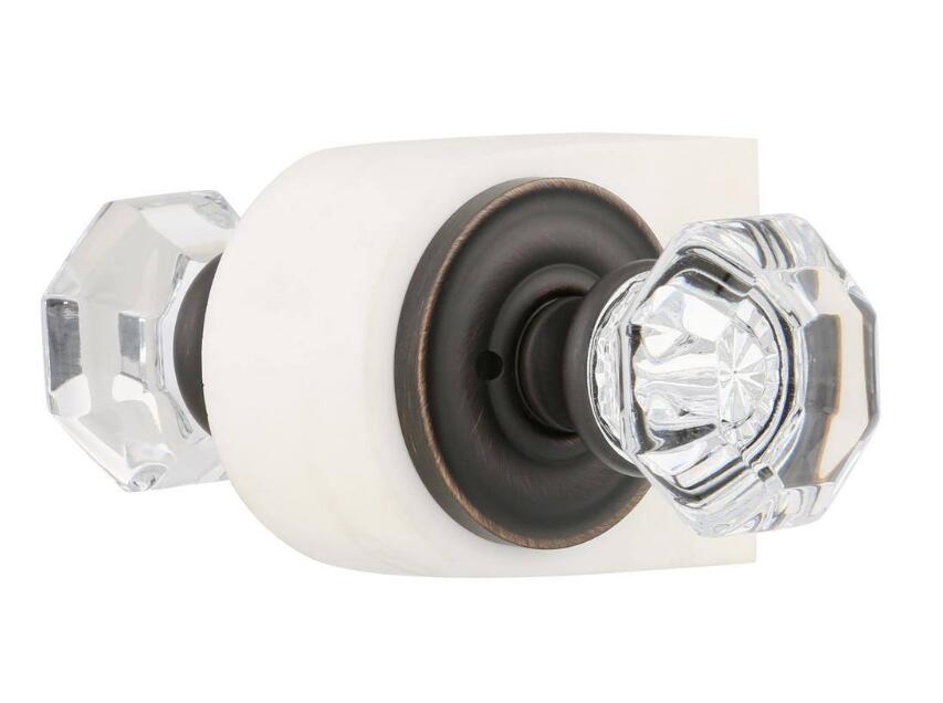 Baldwin Filmore Venetian Bronze Bed/Bath Crystal Door Knob