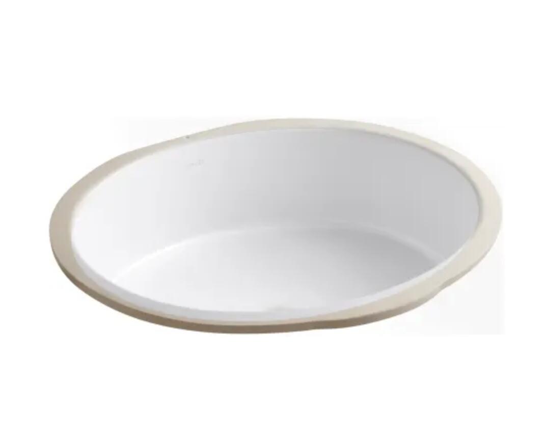 Kohler Verticyl 17" Undermount Bathroom Sink with Overflow