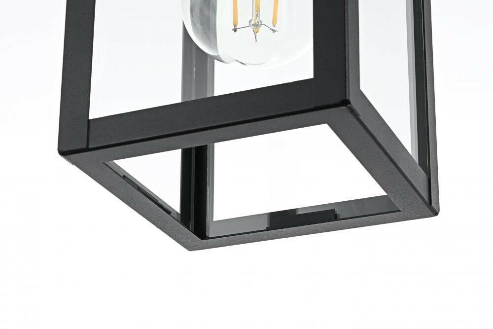 Elegant Lighting OD324H11BK Venango 7 inch Outdoor Pendant in Black