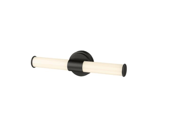 Millennium Lighting 2220 Trumann 2 Light 18" W LED Bath Bar Black Finish