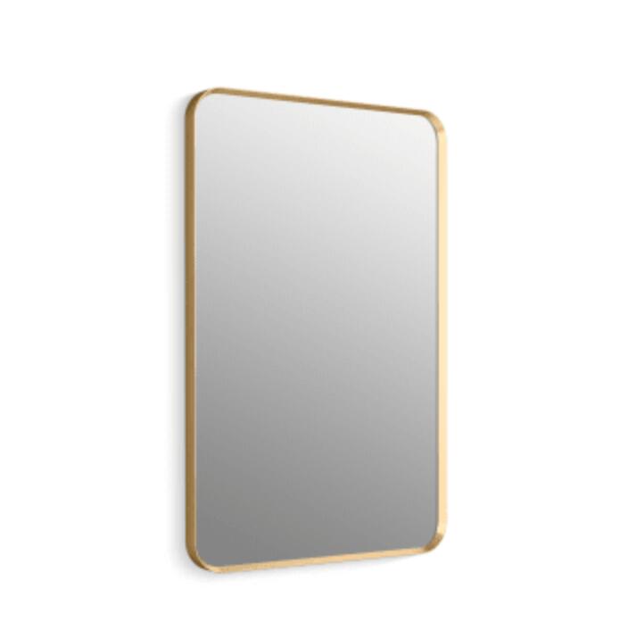 Kohler Essential 24" W x 36" H Transitional Rectangular Metal Framed Bathroom