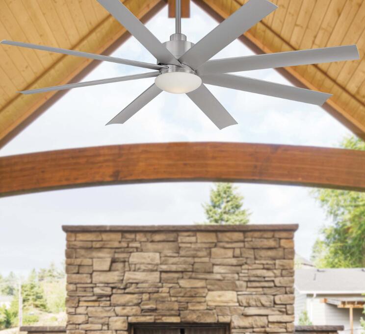 Minka Aire - F888L-BNW - Slipstream LED - 65" Ceiling Fan - Brushed Nickel
