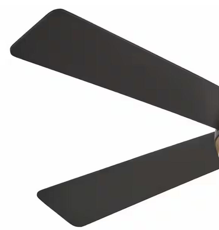 Minka Aire F623L-BC/SBR Orb 54" LED Indoor Brushed Carbon Ceiling Fan + Remote